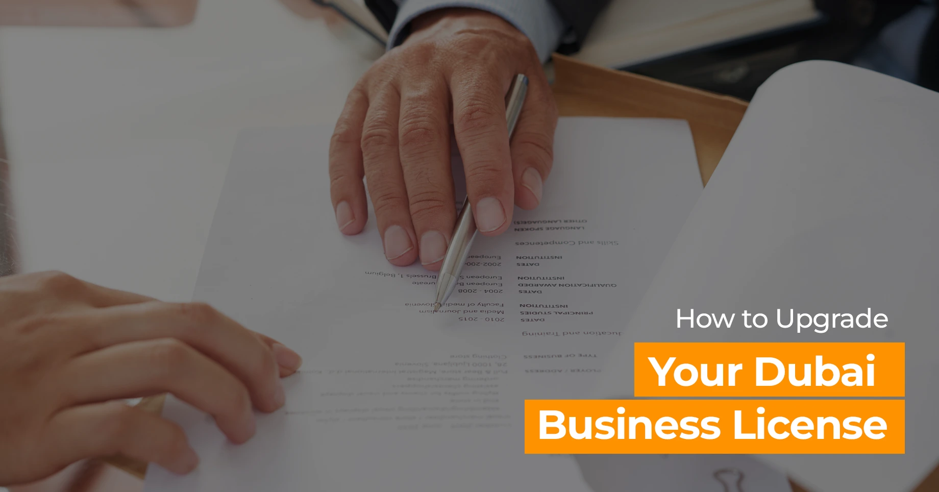 Upgrade Your Dubai Business License